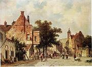 unknow artist European city landscape, street landsacpe, construction, frontstore, building and architecture. 117 oil painting reproduction